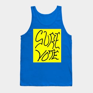 SURE VOTE Tank Top